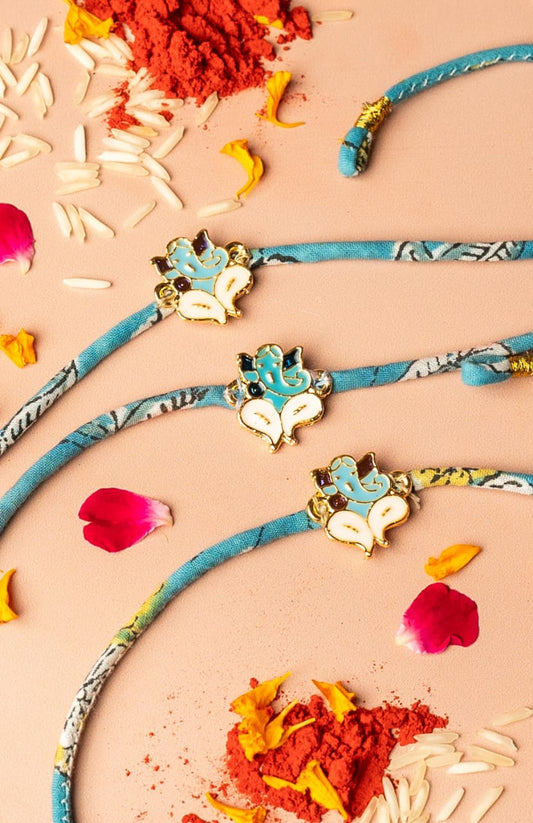 Festive Rakhi Collection Featuring Lord Ganesha