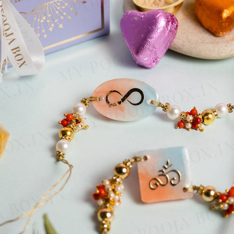 "Elegant Resin Rakhis – A Modern Touch to Tradition"